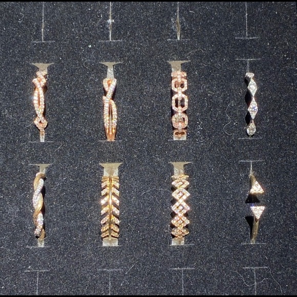 Gabriel & Co 14k Gold & diamond rings - Picture 10 of 16